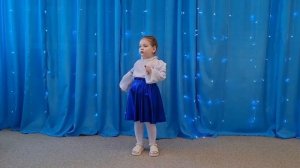 Воронина Юлия, 4 года. Агния Барто "Любочка"