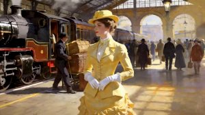 Визуальные поэмы - Клод Моне `Поезд в Весну`