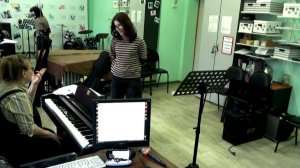 Volare 3-я включаем речитатив. Ай вы, цыгане. Морденты в вокализе. Полина Янгель.  Эстрадное пение.