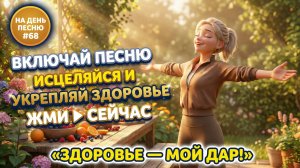 НА ДЕНЬ ПЕСНЮ #68 | Здоровая ПЕСНЯ-АФФИРМАЦИЯ на здоровье | «Здоровье — мой дар!»