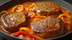 Вкусно по домашнему! Пюрешка с отбивной. Мягкие и сочные отбивные из свинины! Самый простой рецепт