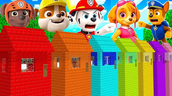 ВЫЖИВАНИЕ В ПРАВИЛЬНЫХ ДОМАХ В МАЙНКРАФТ