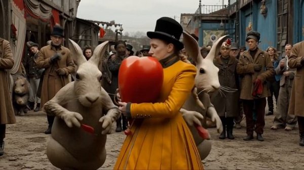 AI Characters ｜ Colorful MidJourney Creations in Motion-(1072p24)