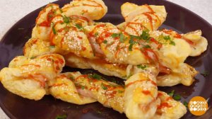 Готовим слоеные палочки с беконом. Доброе утро. Фрагмент выпуска от 11.02.2026