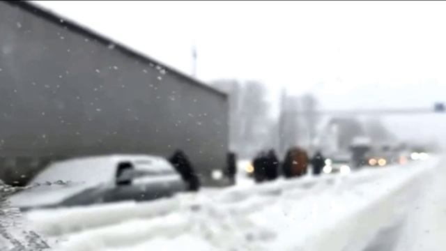 Столкновение фур на трассе М7 Волга смотреть онлайн