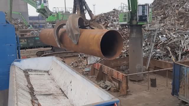 Louritex 1000T - переработка труб и бочек смотреть онлайн