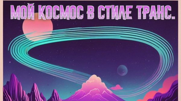 Мой космос в стиле транс. Премьера трека!