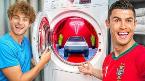 Я построил СЕКРЕТНЫЙ Cybertruck для Роналду! [Topper Guild]