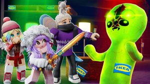 СКОЛЬКО МЫ ПРОДЕРЖИМСЯ В НОЧНОЙ ИКЕЕ? Roblox 24 Hours Overnight