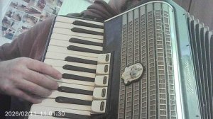 Аккордеон: "В горнице моей светло"