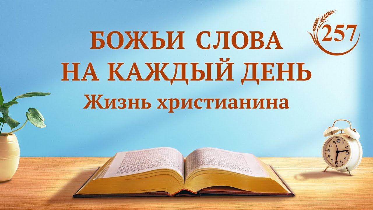 Божьи слова на каждый день: Божий характер и то, чем Бог обладает и является | Отрывок 257 смотреть онлайн