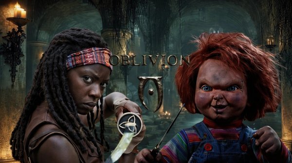 Изучение нового мода для Oblivion с 80 локациями: Мишон и Чаки