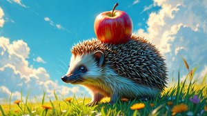 Почему ежики носят яблоки на спине? Раскрываем правду!