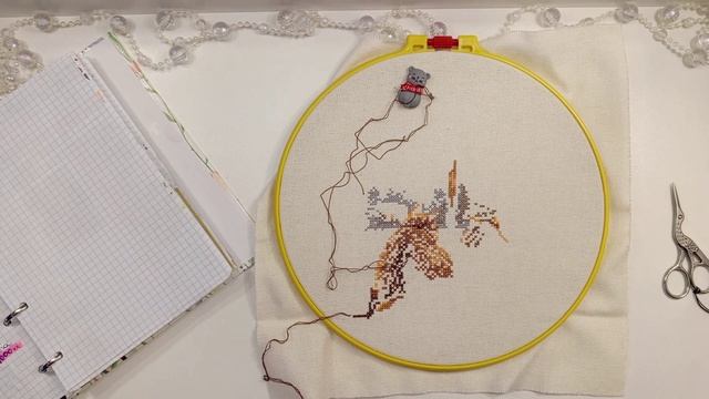 Вышиваю в феврале//Начинаю месяц с финиша смотреть онлайн