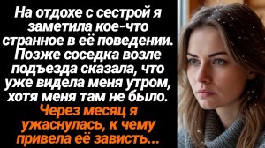 Жизненные Истории/На отдыхе с сестрой я заметила кое-что странное в её поведении