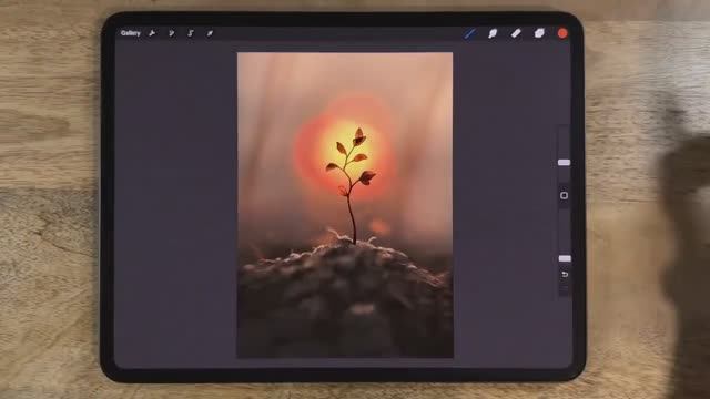 EASY PROCREATE DRAWING Tutorial in EASY steps - New Beginnings смотреть онлайн