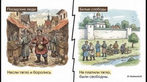 История России 7 класс параграф 32 Сословия в XVII в низы общества краткий пересказ
