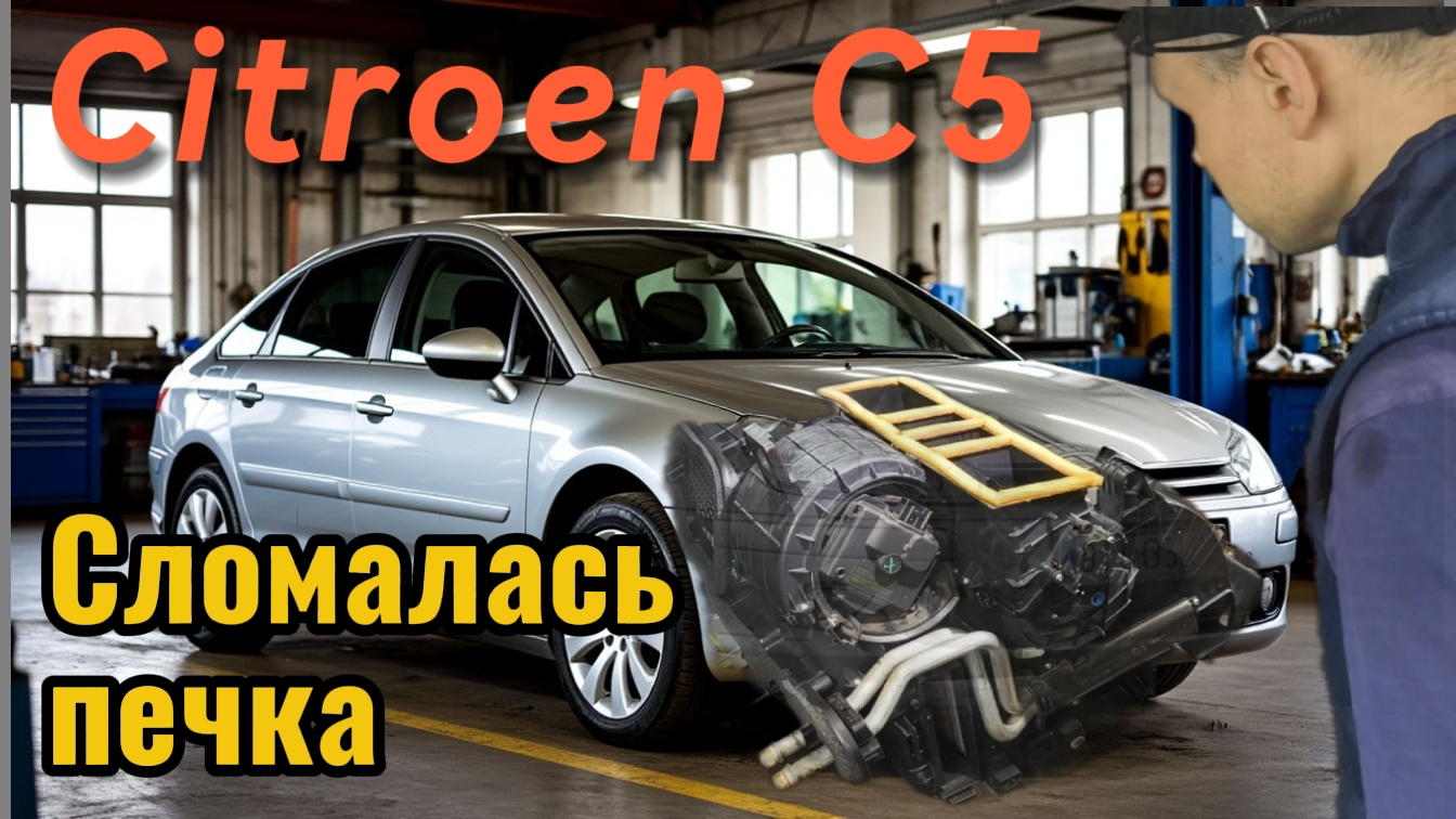 Ремонт системы климат‑контроля на Citroen C5
