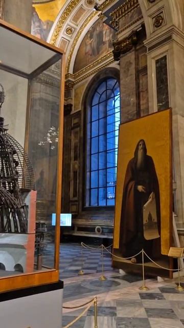 В Исаакиевском соборе.