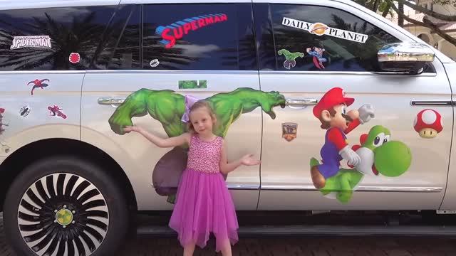 Настя и папа купили новую машину смотреть онлайн