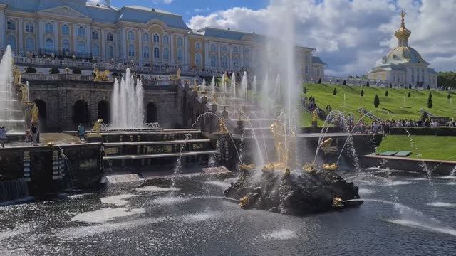 Санкт-Петербург. Петергоф . смотреть онлайн