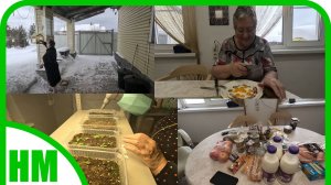 11 февраля. С птичками. Завтрак со мной. Покупки и их разбор. Суп на обед.