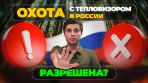 Как ЛЕГАЛЬНО охотиться с ТЕПЛОВИЗОРОМ? Советы из законодательства!