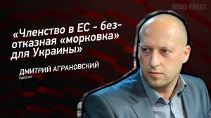 "Членство в ЕС - безотказная "морковка" для Украины" - Дмитрий Аграновский