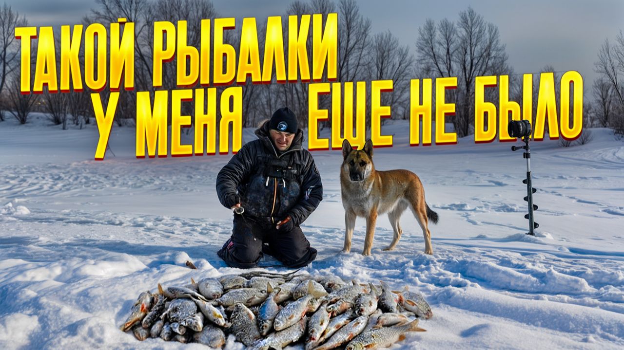 Нарвались на экзотическую рыбу! В феврале я такого не видел никогда! Супер рыбалка! смотреть онлайн