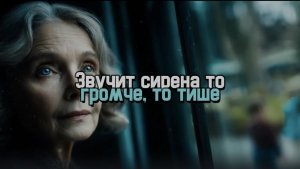 Звучит сирена то громче, то тише