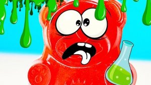 НОВЫЕ СОПЛИВО СЛЮНЯВЫЕ ЭКСПЕРИМЕНТЫ И ЖЕЛЕЙНЫЙ МЕДВЕДЬ ВАЛЕРА