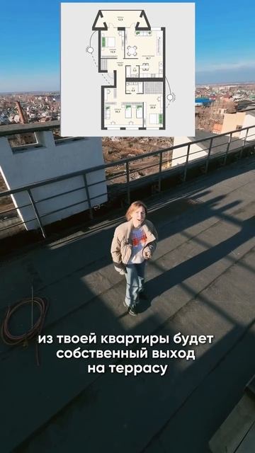 Пентхаус в Бузулуке за 35 973₽ в месяц в ипотеку под 6%