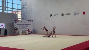 ТР 12-18, Хачатурова - Нагаева- Калинина, МАУ ДО СШ №1, Балансовое упражнение