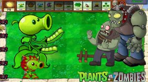 Зомби против растений! Plants vs Zombies ПвЗ PvZ Растения против Зомби