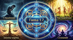 Философию души, кармы и Параматмы | Страдания и наслаждения в ведах введенин 1.7