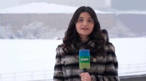 Снегопад заблокировал трассы в Армении. Сильный ветер и снег с дождем в Кыргызстане. Погода в СНГ