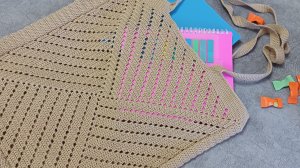 Готовая работа👜🧶 Делюсь схемками🤗