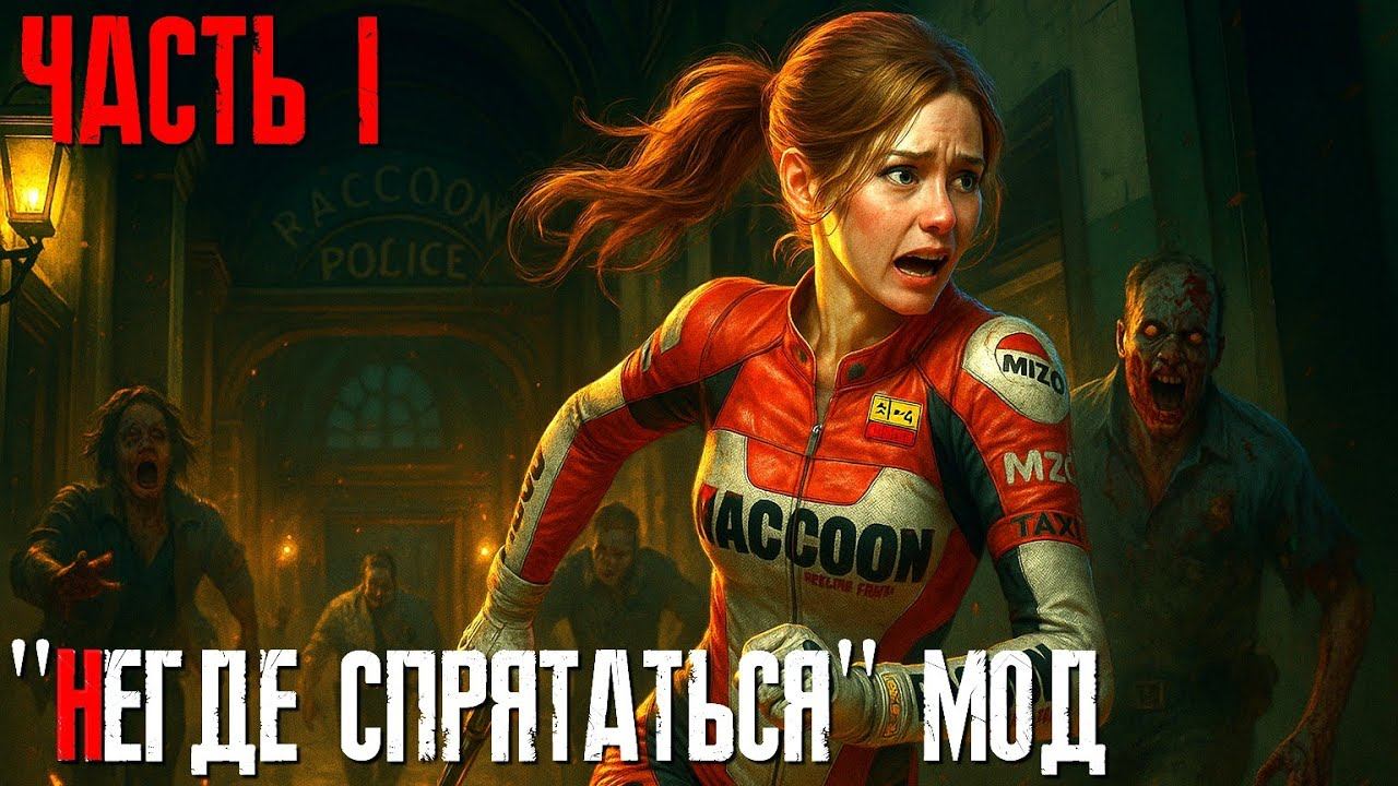 Resident Evil 2 "Негде спрятаться" - мод +HARD (Клерик B) Часть 1 смотреть онлайн