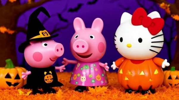 мультики для детей, хеллоу китти, лол, свинка пеппа, кошечки собачки, три кота, маша и медведь