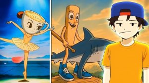 Что если все итальянские животные стали аниме героями?