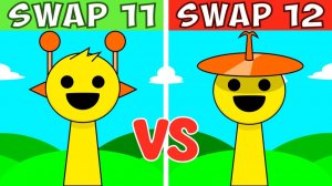 INCREDIBOX SPRUNKI: ФАЗА 1 🔀 SWAP 11 ⚔️ SWAP 12! ⚡🔥