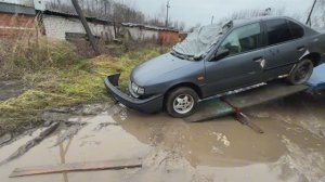 Купил Приору на разбор и Ниссан после вандалов