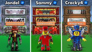 УКРАДИ БРЕЙНРОТ😱 ЗАШЁЛ НА ПРОКЛЯТЫЕ АККАУНТЫ РАЗРАБОТЧИКОВ SAMMY, Jandel Cracky4 в STEAL A BRAINROT