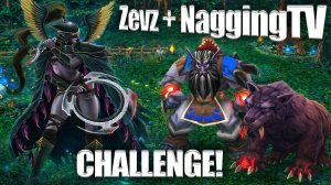 Mortred + Lone Druid - Делаем Тяжелый Челлендж с NaggingTV!  Ломаем Колодец (Внимание МАТ 18+)