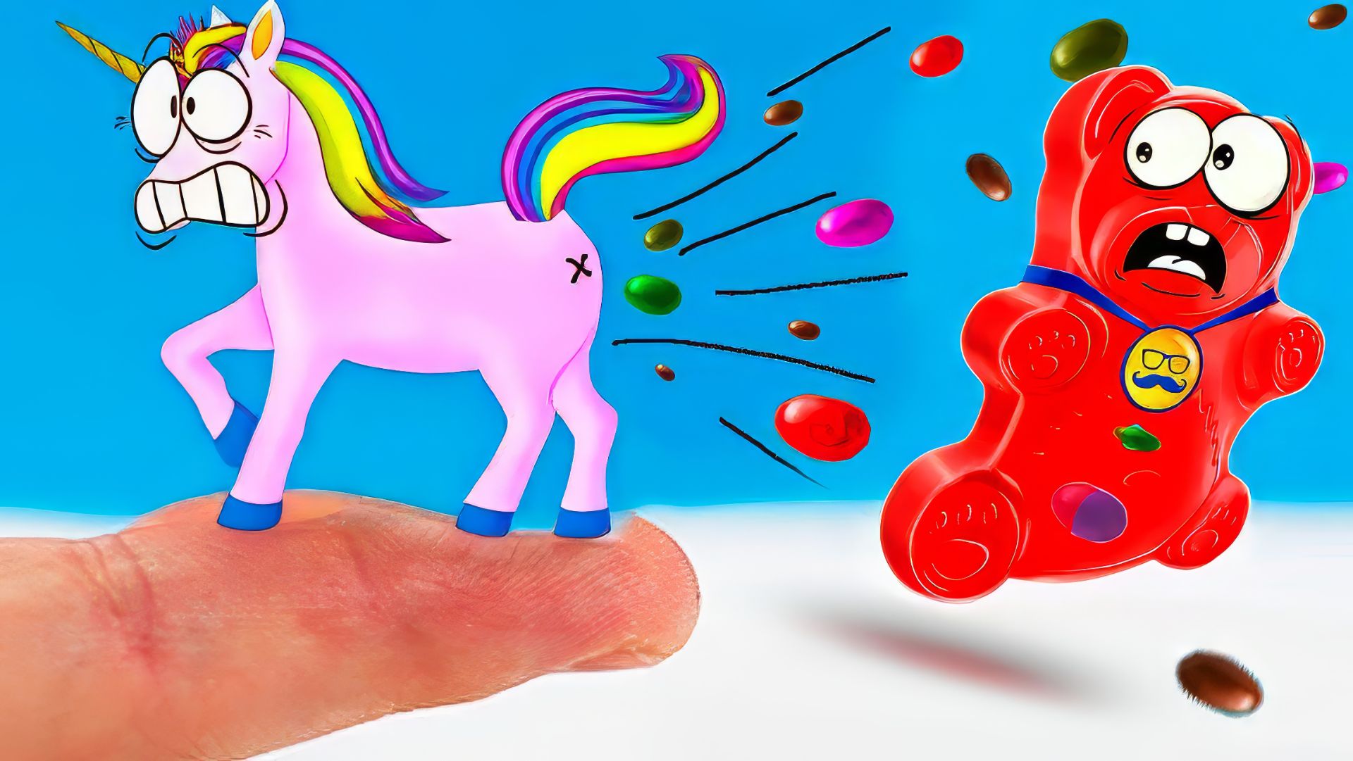 ВОЛШЕБНЫЙ КОНЬ НА ДЕНЬ РОЖДЕНИЯ ЖЕЛЕЙНОГО МЕДВЕДЯ ВАЛЕРЫ! смотреть онлайн