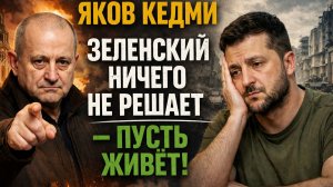Яков КЕДМИ - Зеленский ничего не решает