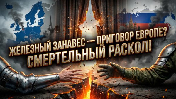 ⚠️🇪🇺 Ян Проуд | Жесткое предупреждение: Новый «железный занавес» станет самоубийством для Европы