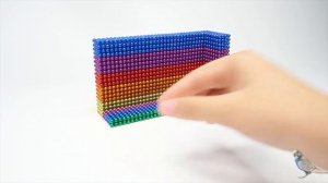 Магниты шарики, делаем домик