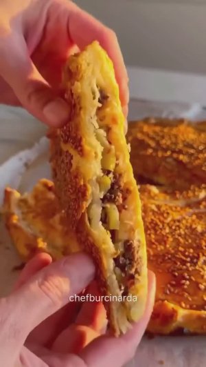 Хрустящая турта 🥧