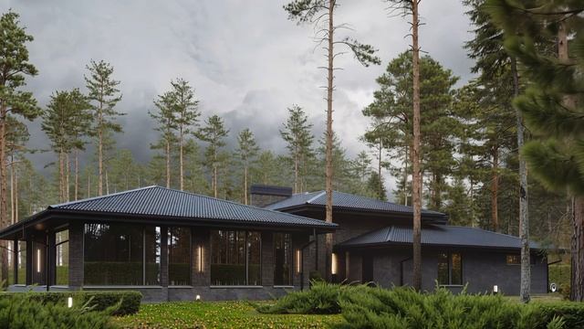 Одноэтажный дом премиум-класса «Девайн»